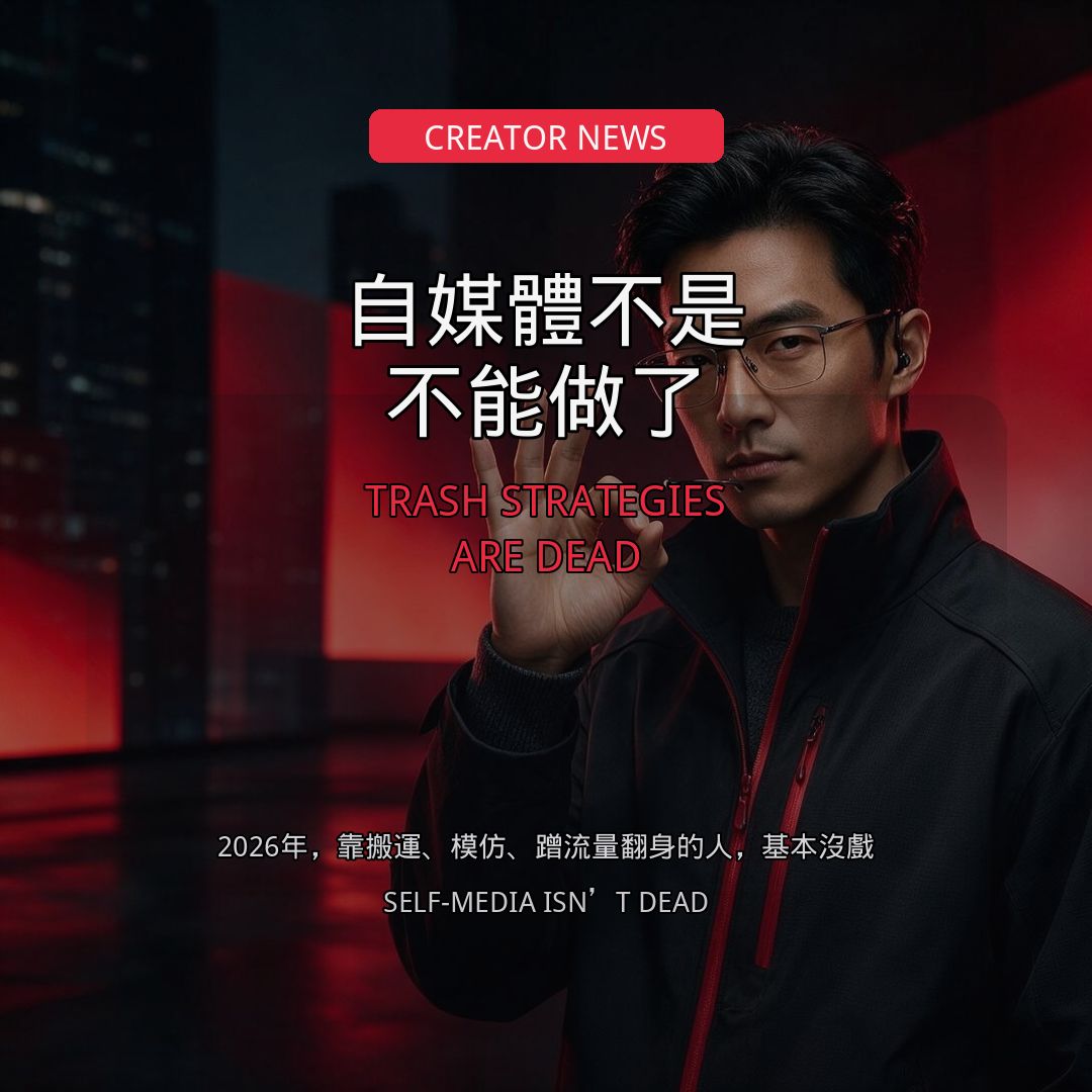 自媒體不是不能做了，是廢物打法死了  